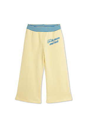 Sweatpants with straight-leg cut