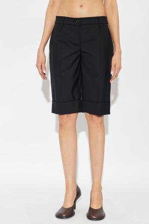 Moschino Vlnené šortky
