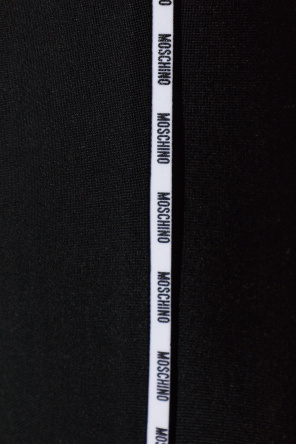 Moschino Leggings with side stripes