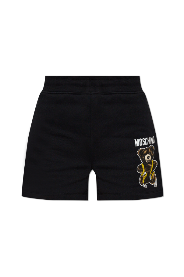 Sweat shorts with print od Moschino