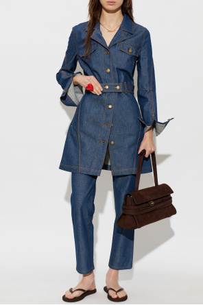 Jeans with tapered legs od Moschino