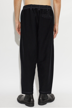 Moschino Sweatpants with contrast stitching