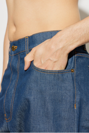 Moschino Jeansy z lekko zwężanymi nogawkami
