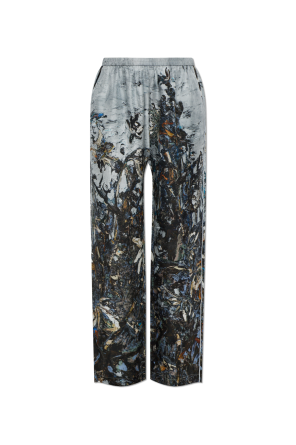 Silk trousers `Varum`