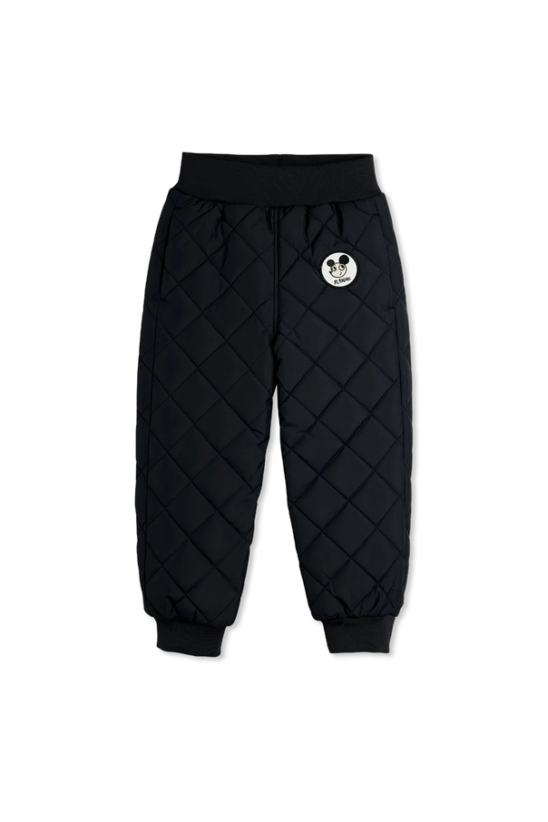 Insulated trousers with logo patch od Mini Rodini