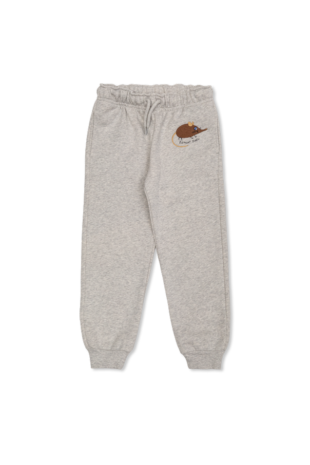 Sweatpants with embroidered pattern od Mini Rodini