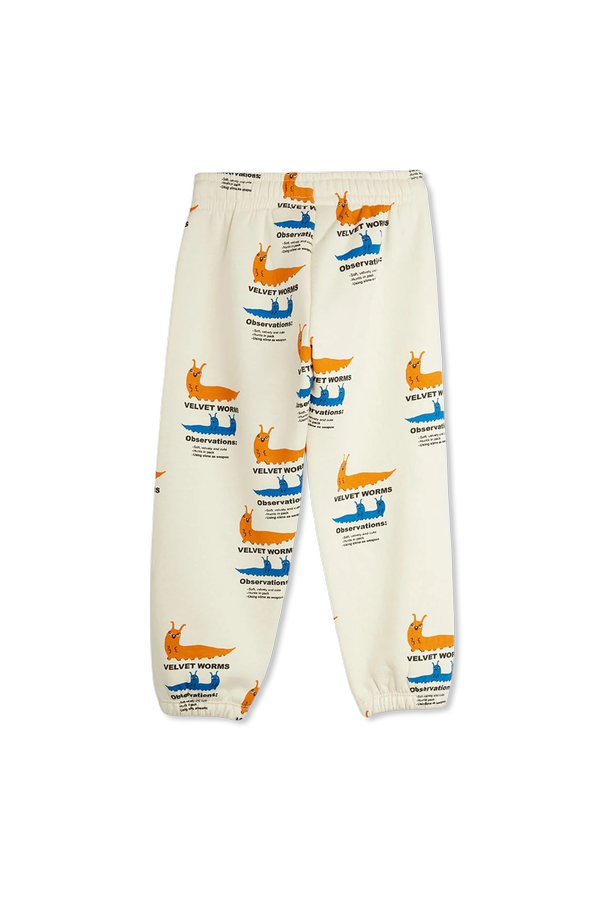 Mini Rodini Pantaloni de trening cu imprimeu