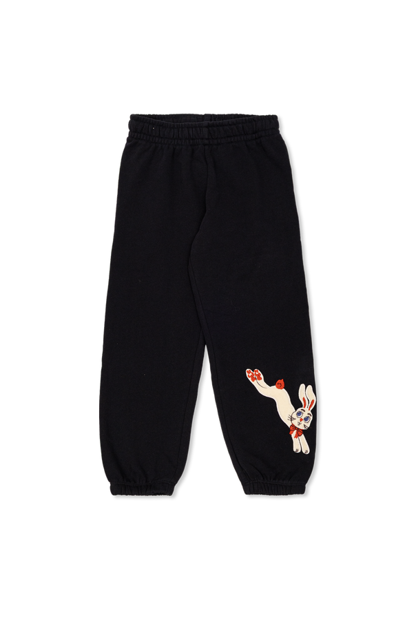 Sweatpants with patch od Mini Rodini