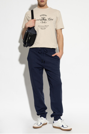 Sweatpants with embroidered logo od Iceberg
