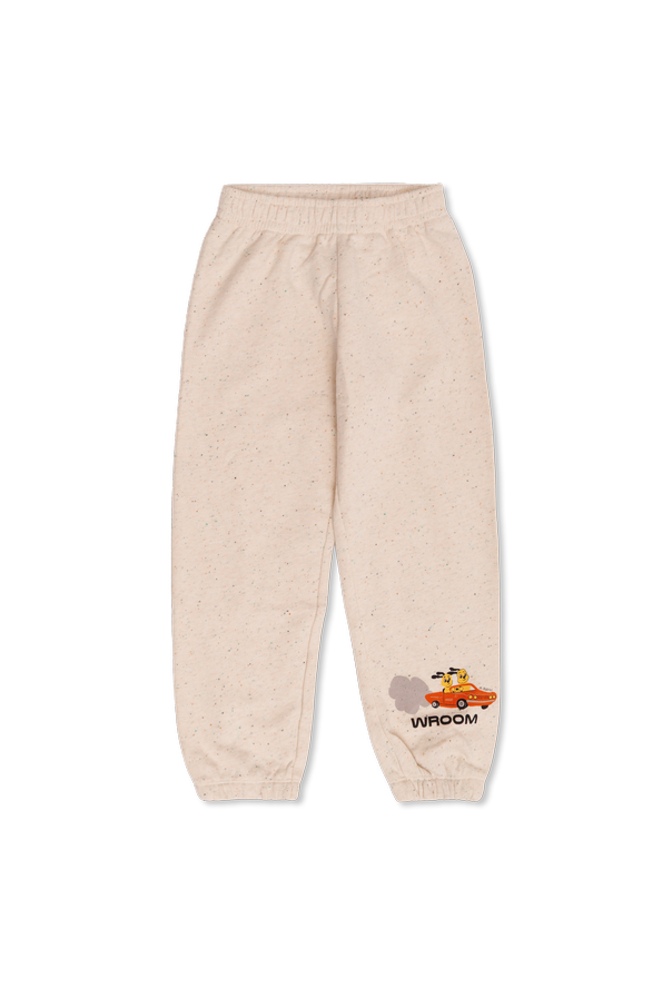 Sweatpants with Ribbed Cuffs od Mini Rodini