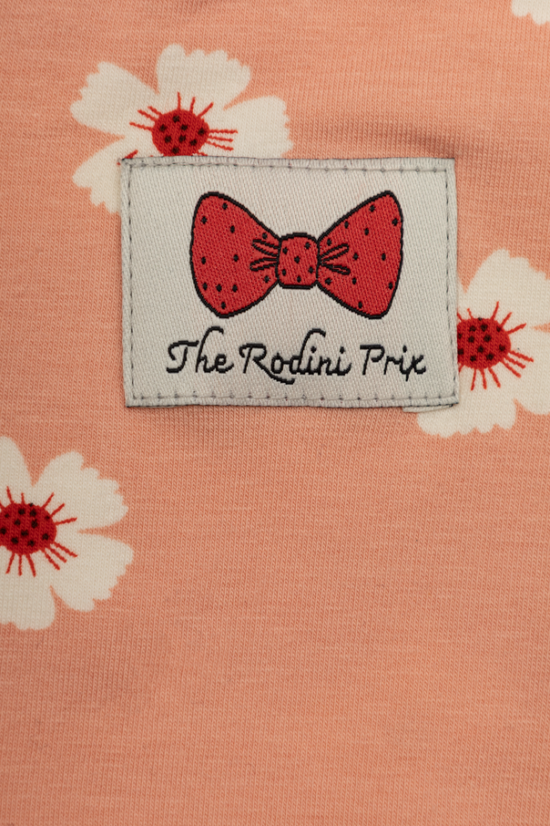 Mini Rodini Leggings mit Blumenmuster