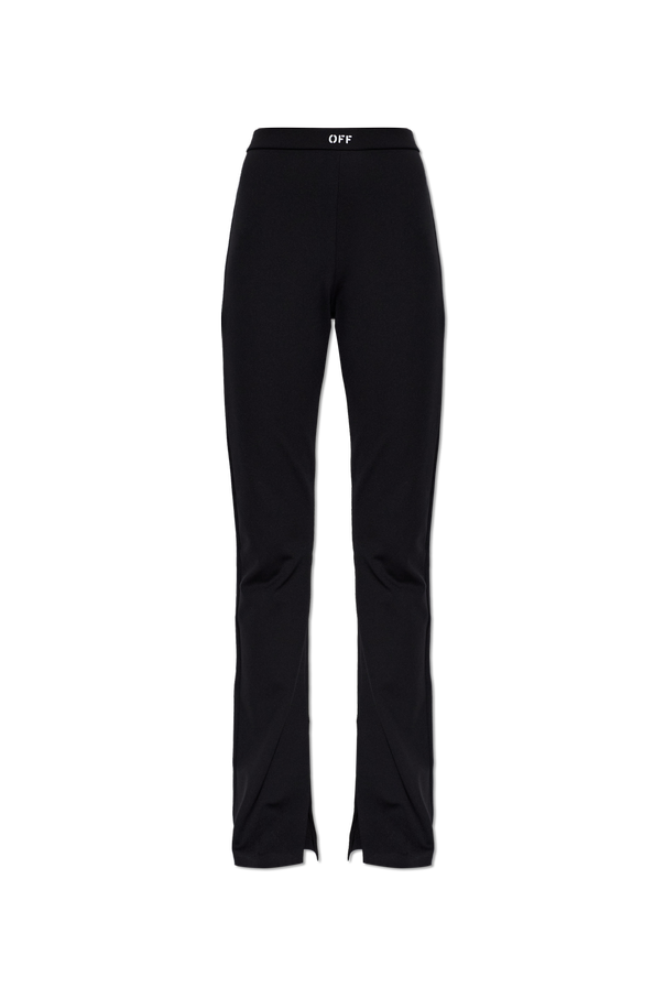 Off-White Pantaloni cu logo