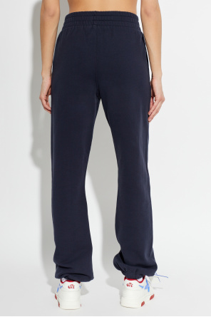 Off-White Spodnie dresowe z naszywką
