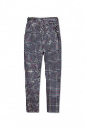 Trousers with ‘drunken’ finish od Vivienne Westwood