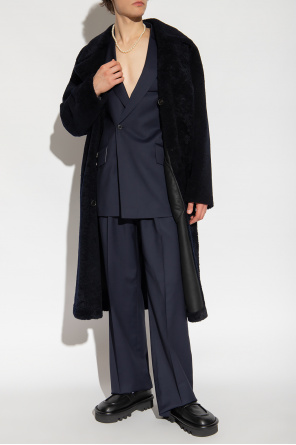 ‘raf’ wool pleat-front trousers od Vivienne Westwood