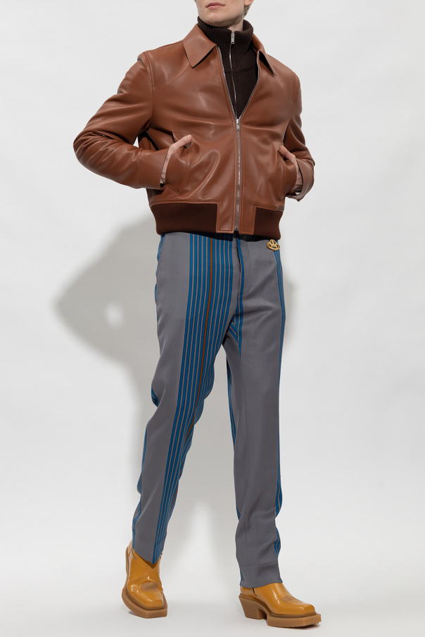 Vivienne Westwood Pleat-front Green trousers