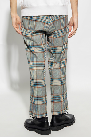 Vivienne Westwood Checked logga trousers