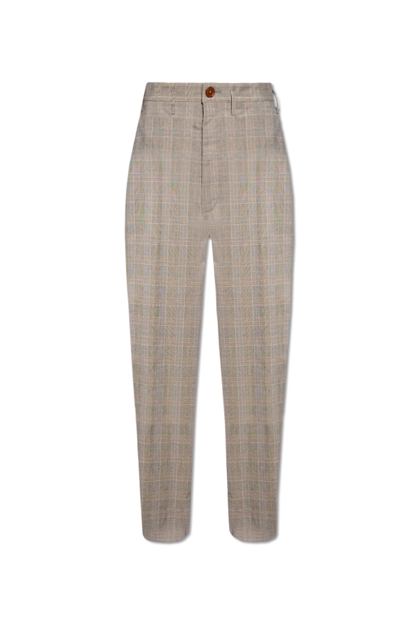 Vivienne Westwood Spodnie ze wzorem w kratę ‘Cruise’