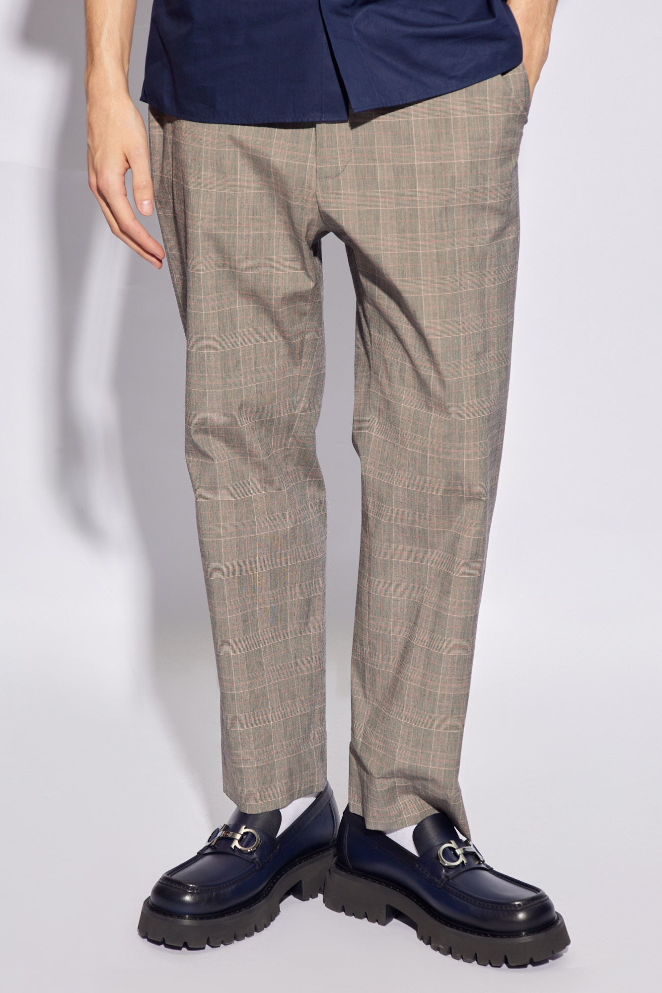 Vivienne Westwood ‘Cruise’ checked gathered trousers