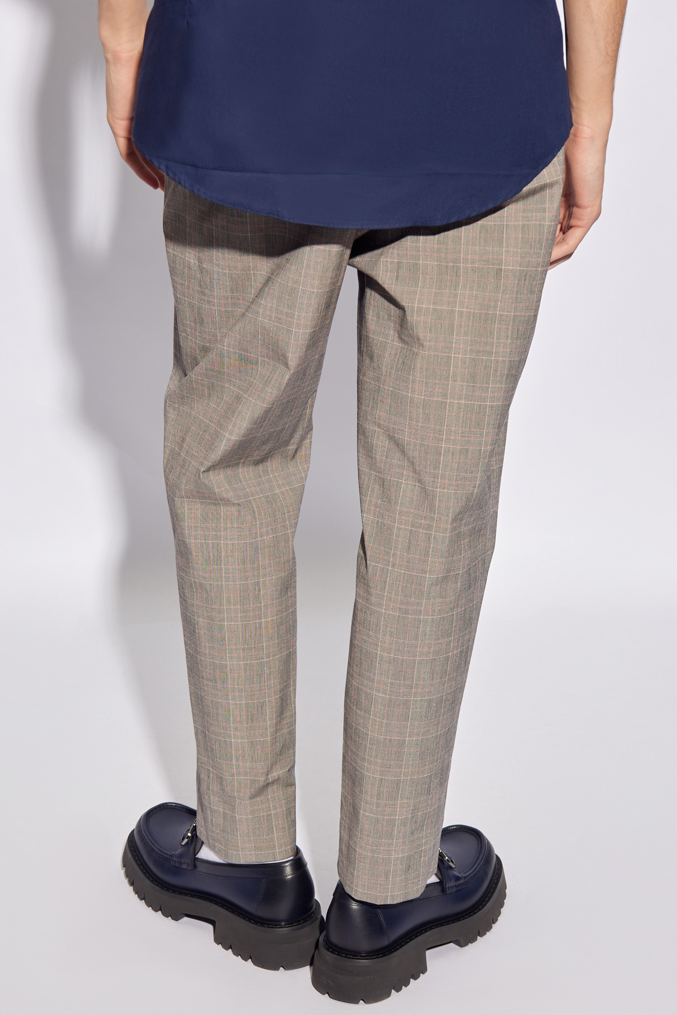 Vivienne Westwood ‘Cruise’ checked gathered trousers