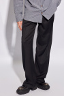 Vivienne Westwood BLACK ‘Raf’ pleat-front trousers in wool