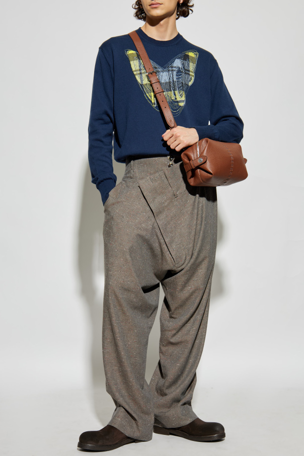 Vivienne Westwood Trousers with asymmetric fastening