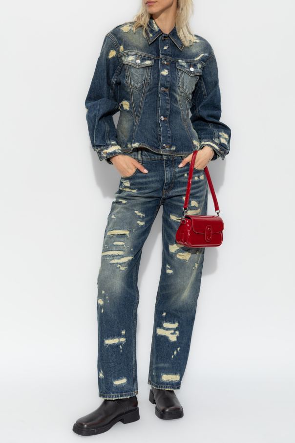 Marc Jacobs Jeansy z przetarciami