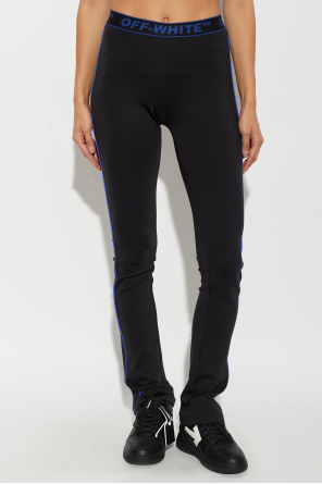 Off-White Trousers with flared legs