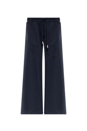 Wide-leg sweatpants