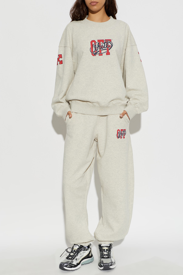 Off-White Pantalones de chándal con logo