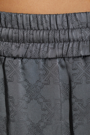 Off-White Pantalones con monograma