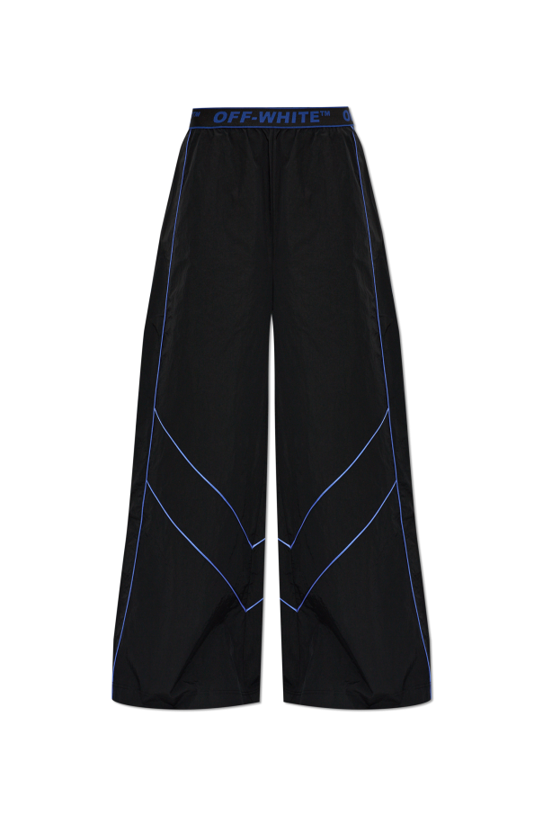 Nylon pants with straight-leg cut od Off-White