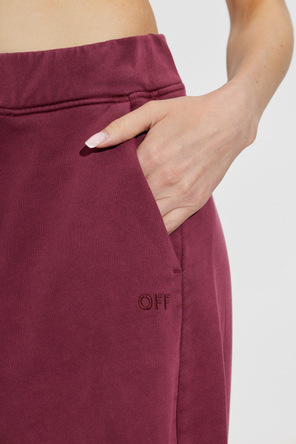 Off-White Pantaloni de trening cu logo