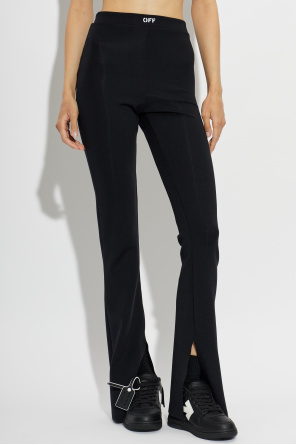 Off-White Flared leg trousers