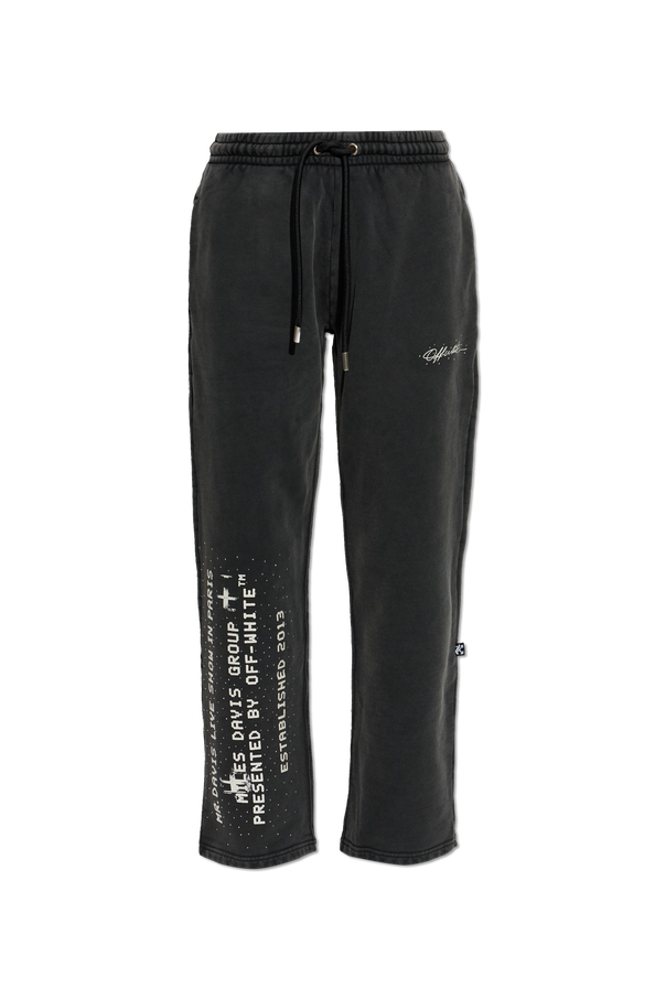 Logo track pants od Off-White