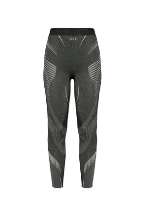 Leggings mit Lurexgarn