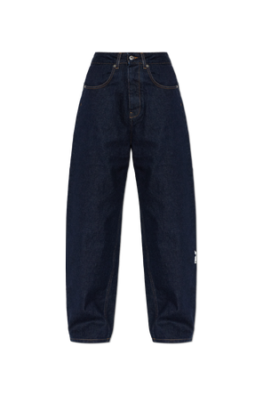 Jeans mit weitem Bein