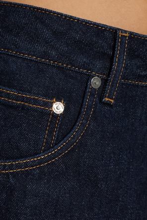 Off-White Jeans mit weitem Bein