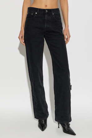 Off-White Vaqueros de corte recto