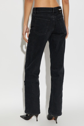 Off-White Vaqueros de corte recto