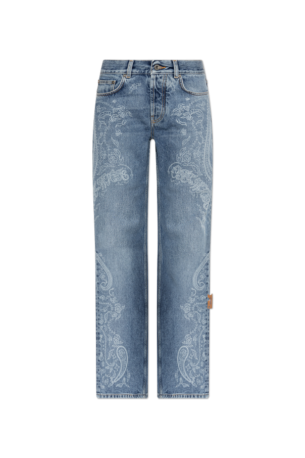 Patterned jeans od Off-White