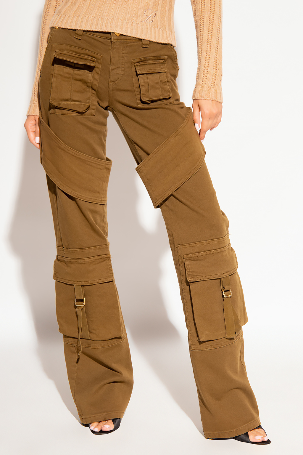 Blumarine Cargo Halter trousers