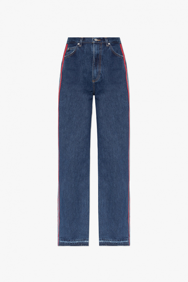 Red Valentino collection Side-stripe jeans