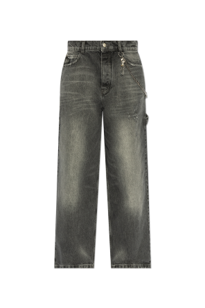 Jeans with logo