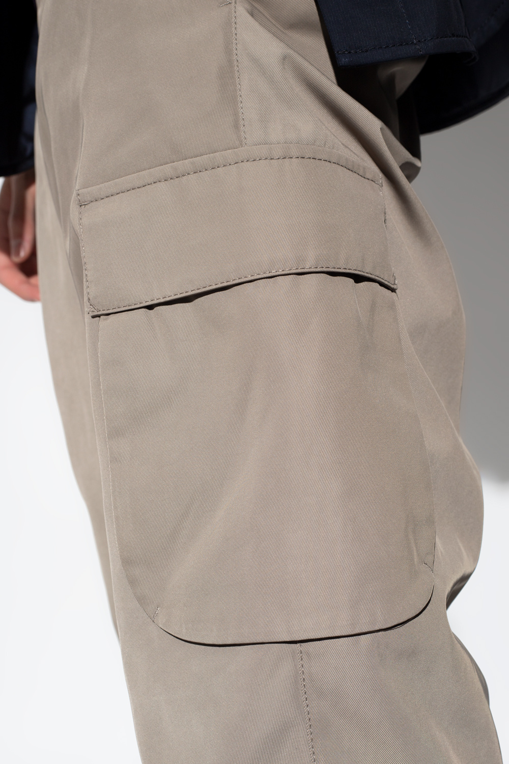 Giorgio Armani trousers Polyester with pockets