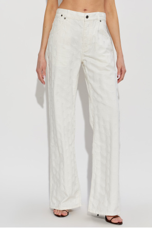 Off-White Jeans with monogram