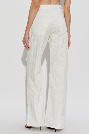Off-White Jeans with monogram