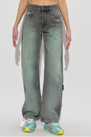 Off-White Vaqueros de pierna ancha