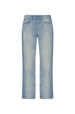 Straight-leg jeans