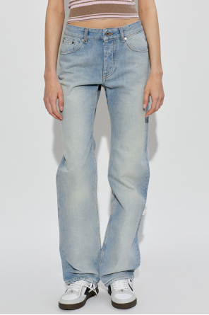 Off-White Vaqueros de corte recto